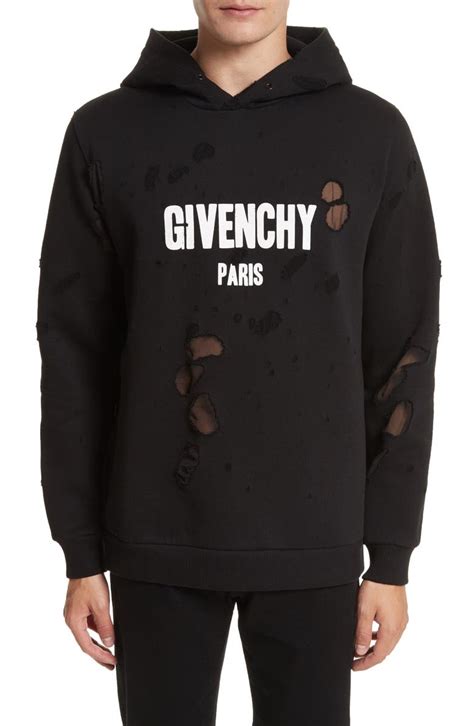 givenchy hoodie tumblr|givenchy hoodie distressed.